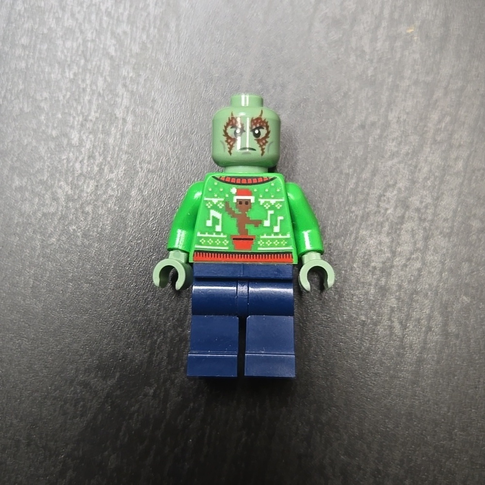 Lego Marvel Guardians Of The Galaxy Drax Christmas Sweater